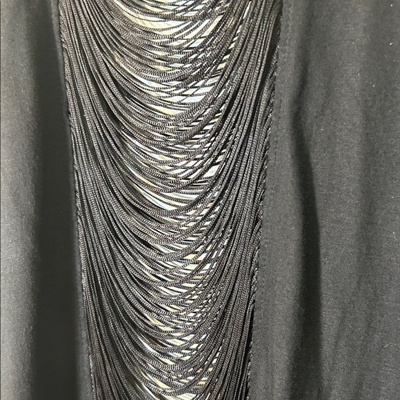 Topshop Fringe Asymmetric Tunic - Picture 3 of 3